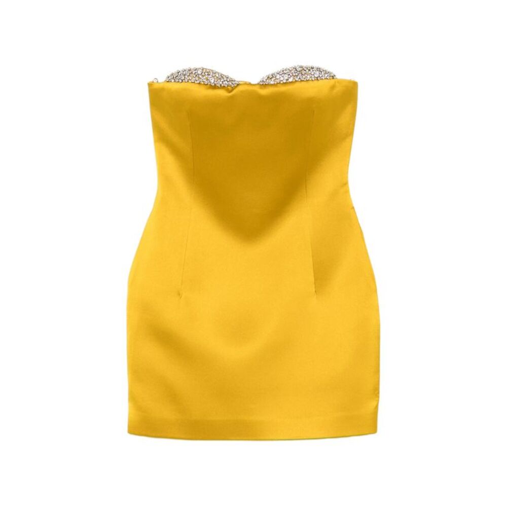 New Arrivals Yellow Dresses - Cocktail & Party Dresses Women